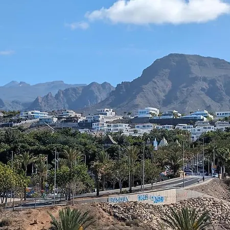 Lägenhet Bright Cosy 1br 7 Min To Siam Park Mall Playa de las Americas (Tenerife)